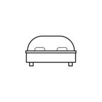 bed vector voor website symbool pictogram presentatie