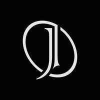 letter j logo vector