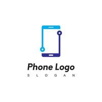 ontwerpsjabloon voor smartphone-logo vector