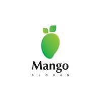 ontwerpsjabloon voor mangofruit-logo vector