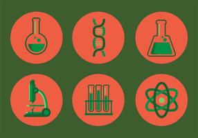 Laboratorium Vector Icon Set