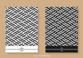 Gratis Vector Zig Zag Achtergronden