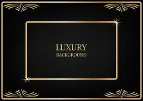 grafisch ontwerp luxe grijs patroon textuur met glanzend ornament gouden vector achtergrond