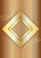 grafisch ontwerp luxe goud kleur patroon textuur vector background