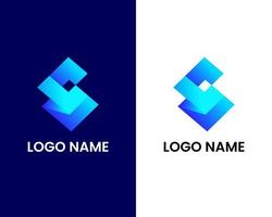 letter b modern logo ontwerpsjabloon vector
