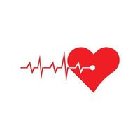 kunst ontwerp gezondheid medische hartslag pols pictogram illustratie vector