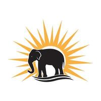 olifant logo sjabloon vector illustratie ontwerp