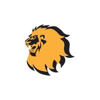 leeuwenkop logo sjabloon vector pictogram
