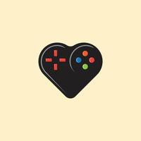 spel liefde logo vector