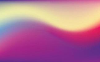 abstracte gradiëntachtergrond met een combinatie van blauwe, gele, roze, paarse en rode kleuren, in de vorm van een golfpatroon. ruimte kopiëren. vector illustratie