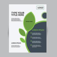 corporate flyer ontwerpsjabloon vector