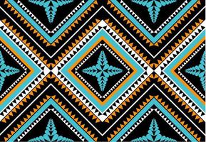 Azteekse etnische naadloze patroon. geometrische inheemse traditionele. ontwerp voor achtergrond,tapijt,behang,kleding,inwikkeling,batic,stof,vector illustraion.embroidery stijl. vector