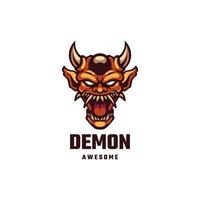 illustratie vectorafbeelding van demon, goed voor logo-ontwerp vector