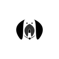 hond logo vector illustratie ontwerp