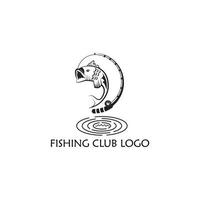 vis logo symbool eenvoudige vector