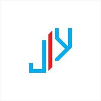 jy letter logo creatief ontwerp met vectorafbeelding vector