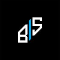 bs letter logo creatief ontwerp met vectorafbeelding vector