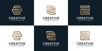 creatieve gouden letter z geometrische logo-ontwerpinspiratie vector