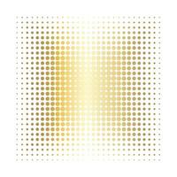 vector collectie van gouden halftone inkt geometrische monochrome vierkanten