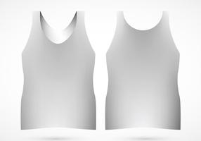 Tank Top Sjabloon Vector