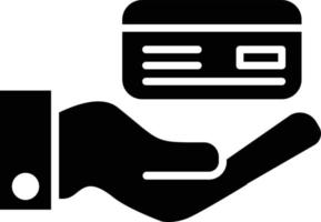 glyph-pictogram pinautomaat vector