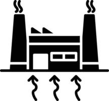 geothermische energie glyph icon vector