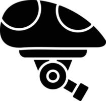 helm glyph icoon vector