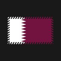 qatar vlag vector. nationale vlag vector