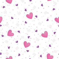 liefde patroon valentijn dag patroon romantisch patroon naadloze patroon vector