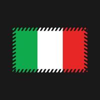 Italië vlag vector. nationale vlag vector