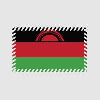 Malawi vlag vector. nationale vlag vector