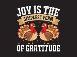 Thanksgiving t-shirt ontwerp vector bestand