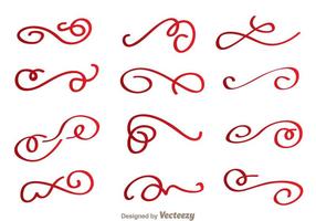 Rode Swirly Line Vectors