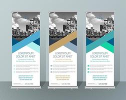 banner ontwerp uithangbord reclame brochure flyer sjabloon vector x-banner en straat zakelijke vlag van gemak, lay-out achtergrond