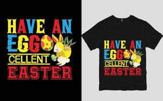 Pasen t-shirt ontwerp vector