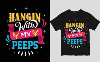 Pasen t-shirt ontwerp vector