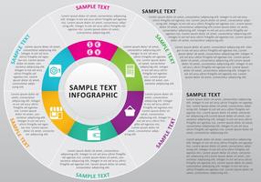 Cirkel Infografische Vector