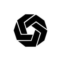 geometrisch pictogram logo geometrisch abstract element vector