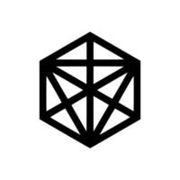 geometrisch pictogram logo geometrisch abstract element vector