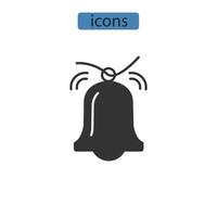 alarmpictogrammen symbool vectorelementen voor infographic web vector