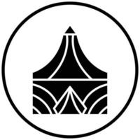 circus pictogramstijl vector