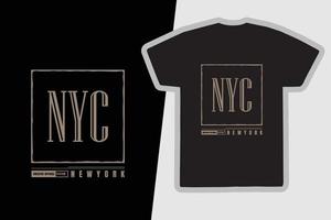 New York Brooklyn typografie vector t-shirt ontwerp