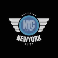 New York City typografie vector t-shirt ontwerp