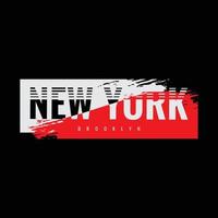 New York Brooklyn typografie vector t-shirt ontwerp