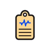 cardiogram pictogram eps 10 vector