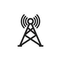 antenne pictogram eps 10 vector