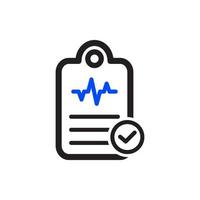 cardiogram pictogram eps 10 vector