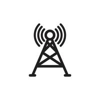 antenne pictogram eps 10 vector