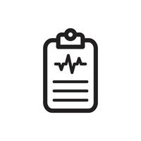 cardiogram pictogram eps 10 vector