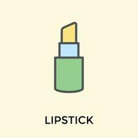 trendy lippenstiftconcepten vector